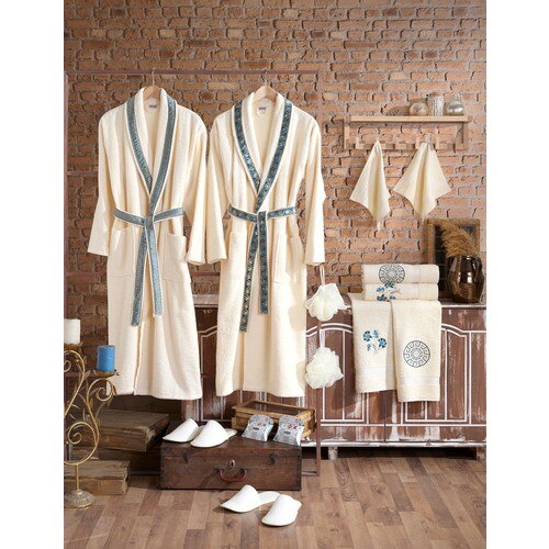 Jubah Keluarga Set Katun 16 Buah, Handuk, Ukuran Handuk, Handuk Wajah, 100 Katun 2021 Model Pria-wanita, Satu Ukuran Handuk Set
