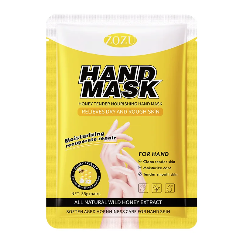 10 Paar Honig-Handmasken, Hände-Hautpflegemasken, feuchtigkeitsspendend, nährend, feuchtigkeitsspendend, zärtend, glättende Hände, Hautpflegeprodukte