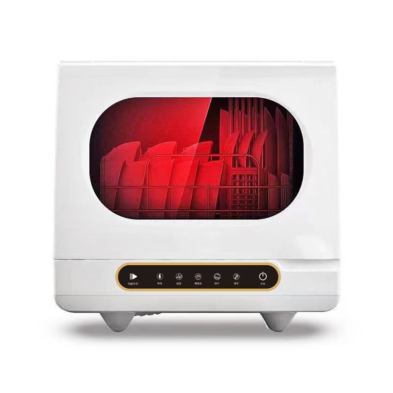 Automatic Household Dishwasher Installation Free Small Desktop Drying Integrated Anti-virus Sterilizing Intelligent Dish Washer