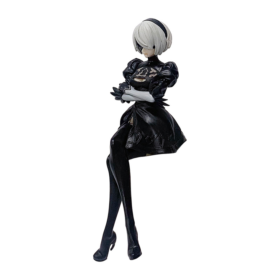 15CM NieR:Automata Yorha No. 2 Type B PVC Anime Action Figures Model Collection Ornament Anime Cartoon Model Toy Gift