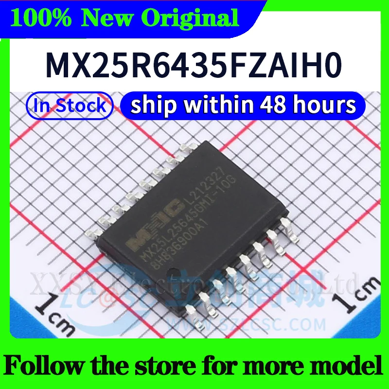 MX25L25645GMI-10G  MX25L25645GM2I-10G  MX25L25635FZ2I-10G  MX25L25635FMI-10G  In stock 48 hours ship
