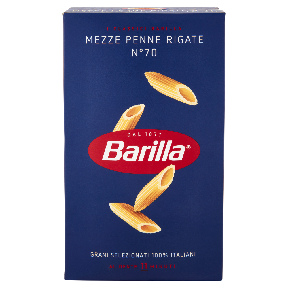 Mezze penne rigate n70 500g-barilla nudeln