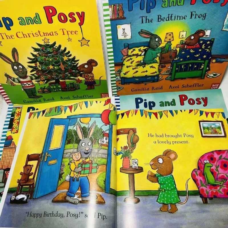 10 Bücher Pip and Posy Click auf die englische Version von, um kostenlose Audiounterstützung für „Little Da Ren Little Tadpole“-Buch zu bieten