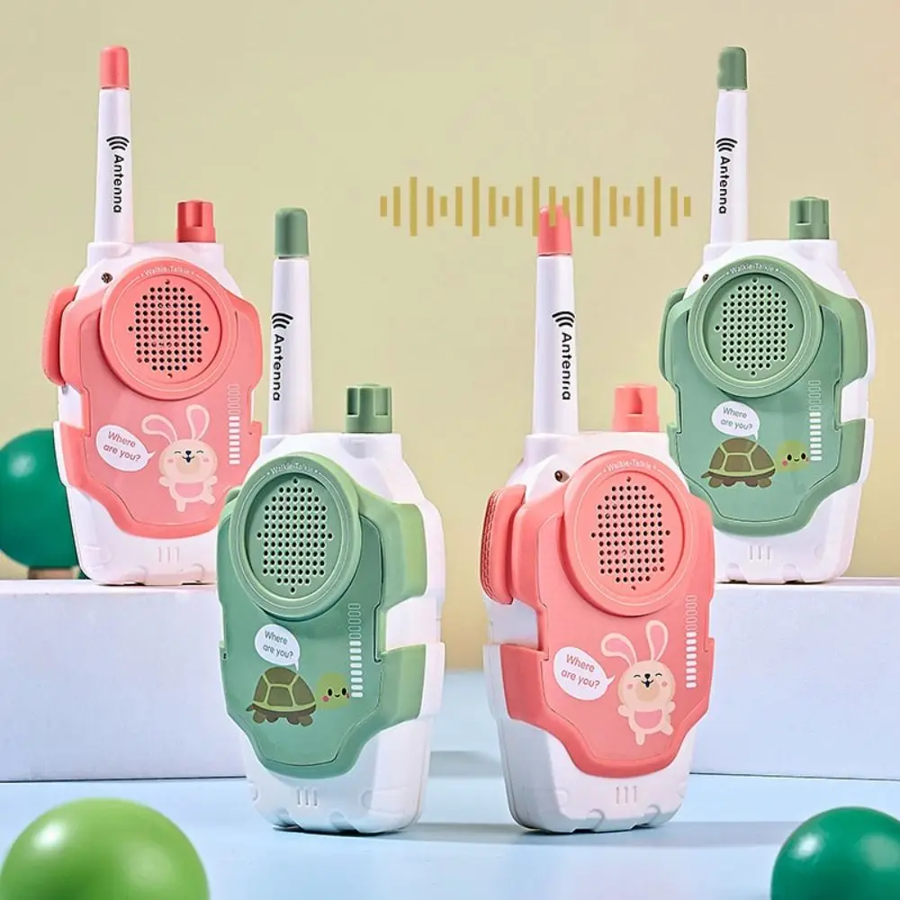 Walkie-talkie โทรศัพท์มือถือกลางแจ้งน่ารักของเล่นเด็กเด็ก Intercom เครื่องการ์ตูนเด็กชายและเด็กหญิงของเล่นเพื่อการศึกษาของขวัญ