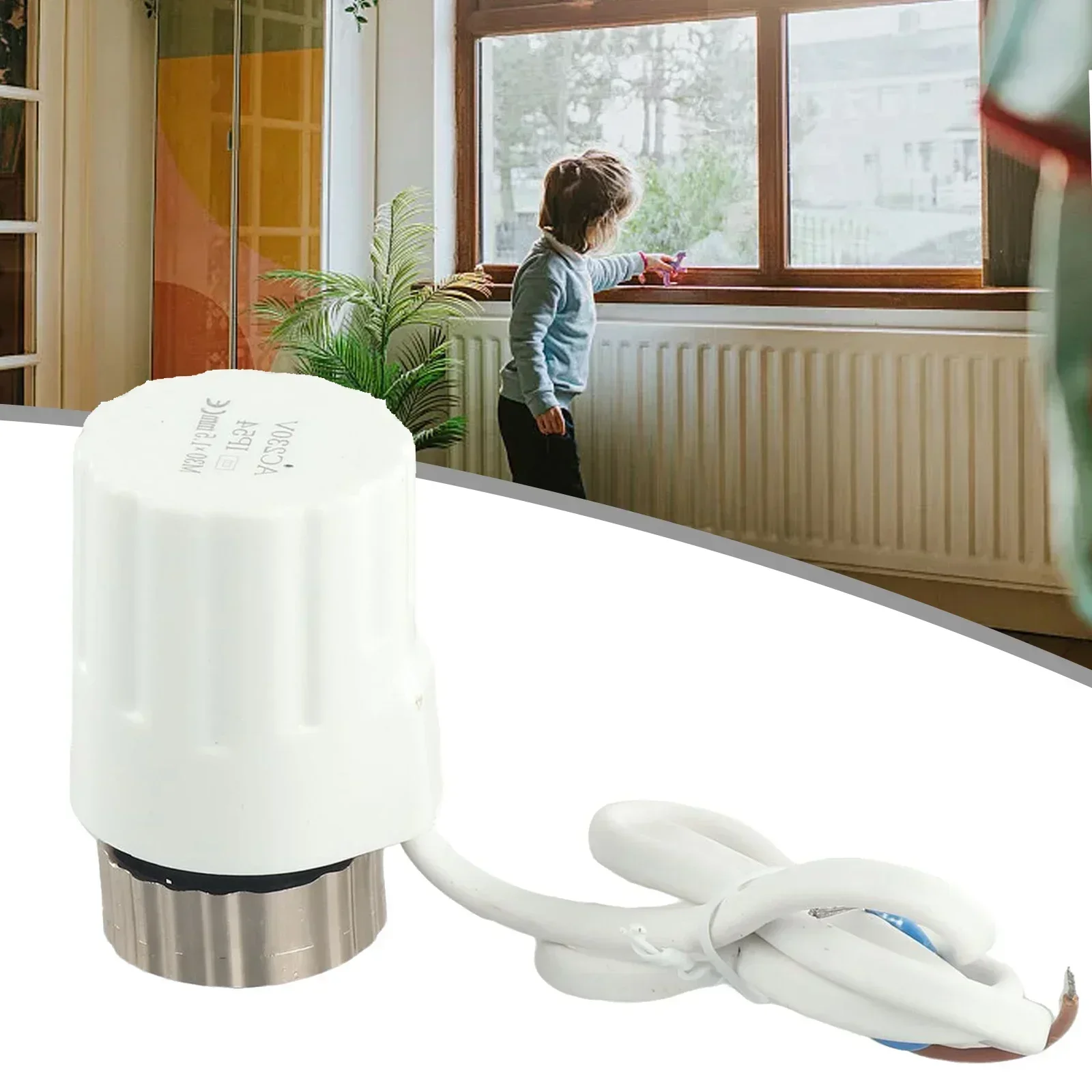 AC230V M30*1.5mm Electric Thermal Actuators Heating Actuators Valve For Underfloor Heating Radiator Valve Systems