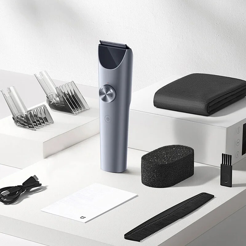 XIAOMI MIJIA Tondeuse Machine Tondeuse1/2 IPX7 Waterdichte Professionele Draadloze Mannen Elektrische Haar Knippen Kapper Trimmer