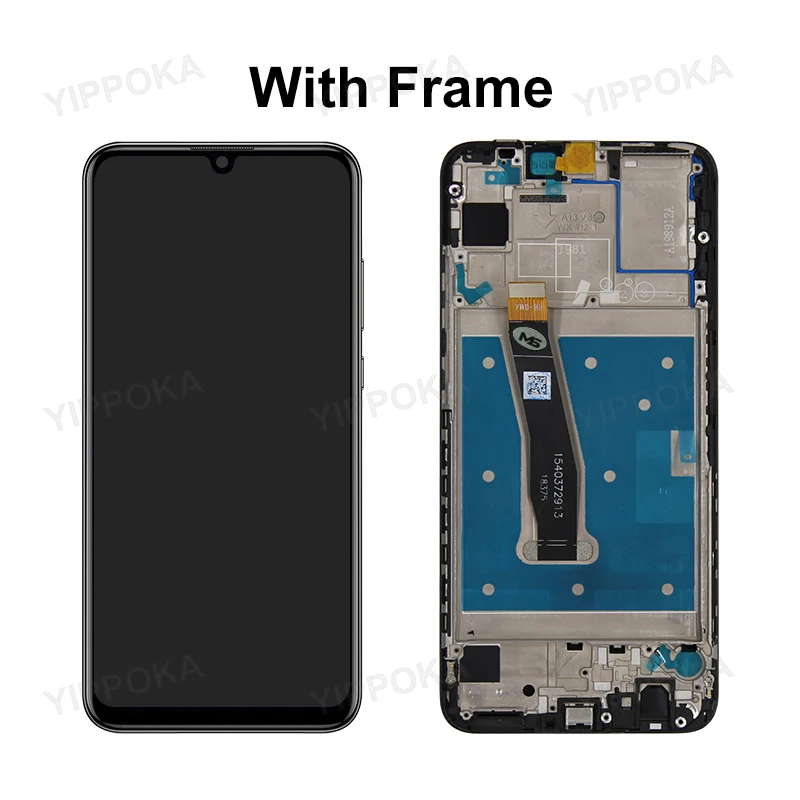 CHOICE 6.21 "Display Voor Huawei P Smart 2019 Lcd Touch Screen Digitizer Vergadering Met Frame Voor P smart 2019 Reparatie Deel