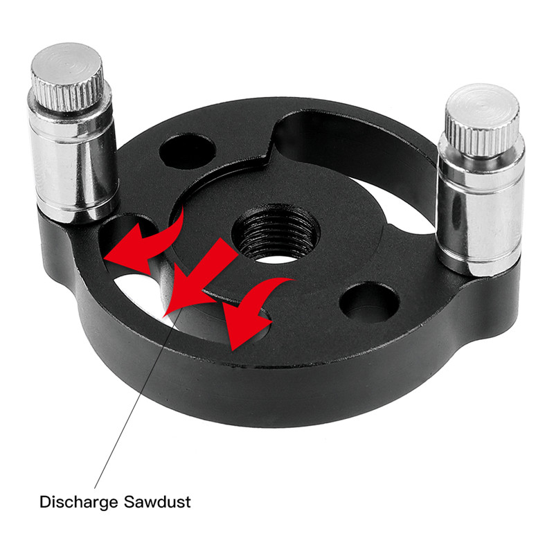 Plantilla para agujeros verticales para carpintería, guía de taladro autocentrante, herramienta localizadora de punzones, 3 4 5 6 8 10mm, muebles de carpintería DIY, 8 juegos