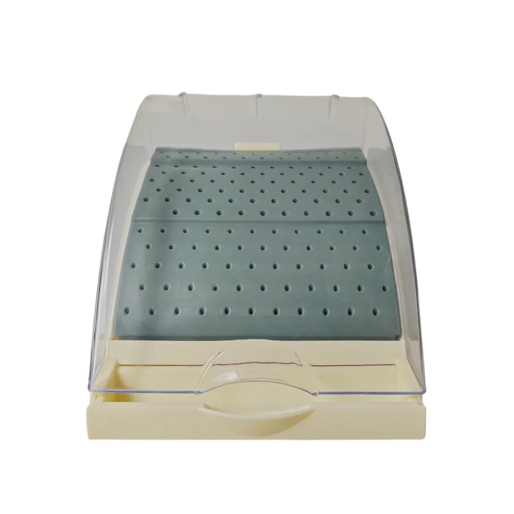Caixa de brocas dentárias com gaveta 142 buracos odontologia bur bloco titular esterilizador caso caixa desinfecção titular para handpiece dental