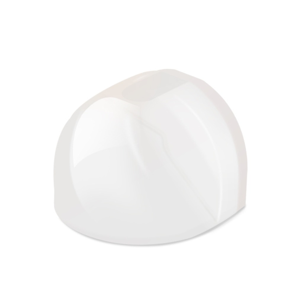 Tope de puerta transparente, soporte de puerta autoadhesivo, Tope de puerta montado en el suelo para protección de paredes y muebles, 1-8 Uds.