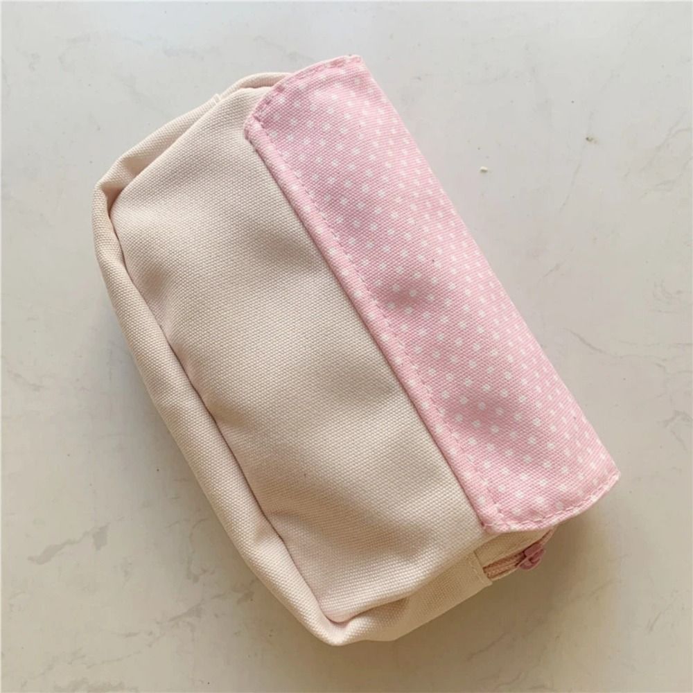High Quality Cat Cartoon Print Pen Bag Large Capacity Multifunctional Stationery Bag Pencil Case Students