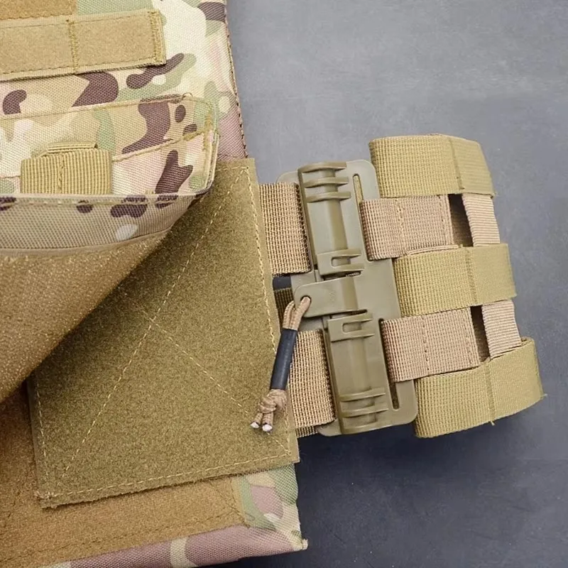 Accesorios para chaleco de acampada al aire libre, Kit de hebilla de chaleco de liberación rápida, Kit de sistema de liberación rápida duradero para JPC CPC NCP XPC 6094 420