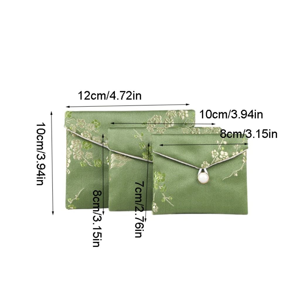 Сумка для хранения украшений с вышивкой в стиле ретро