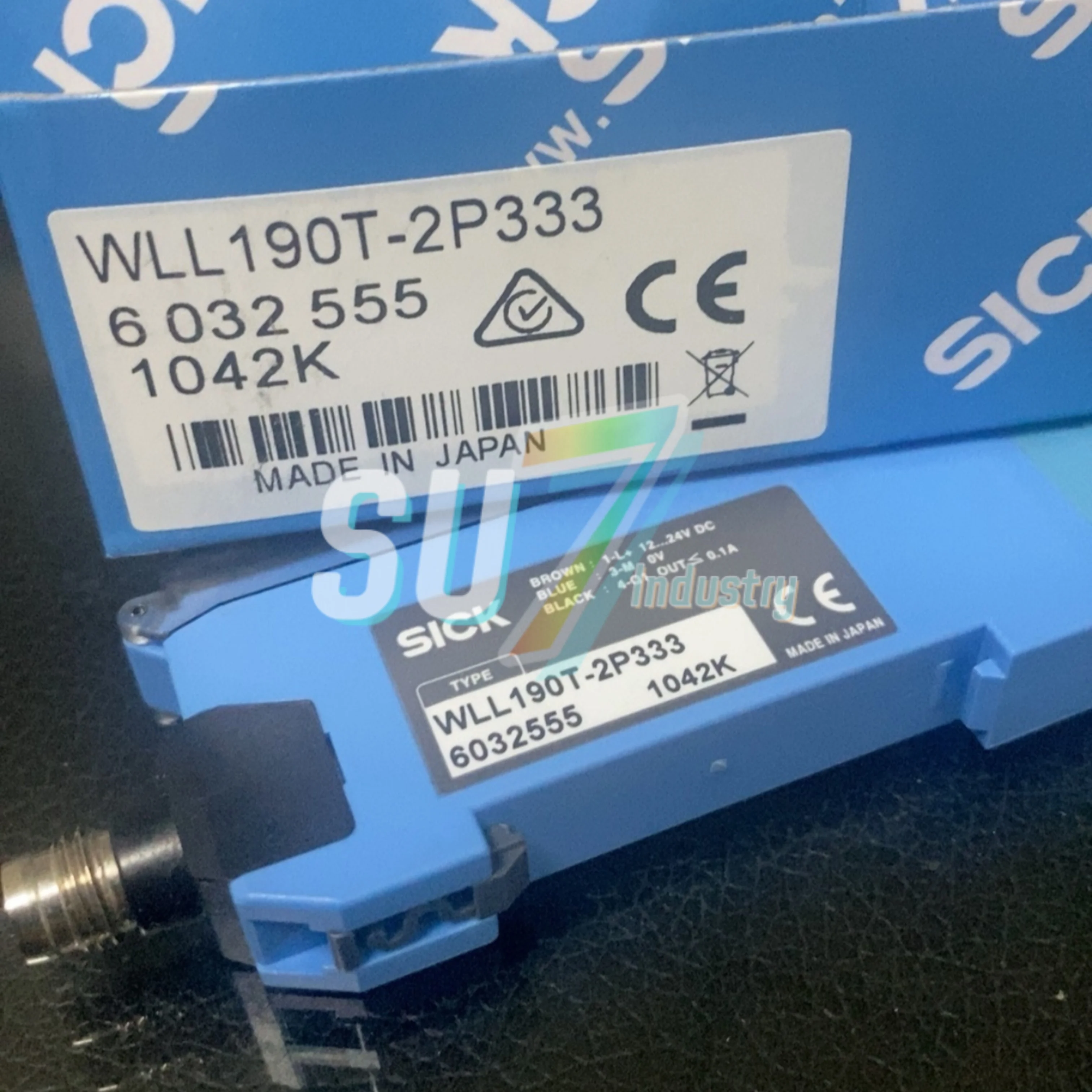 WLL190T-2P333     PLC PHOTOELECTRIC FIBER OPTIC SWITCH STAND ALONE    New In warehouse