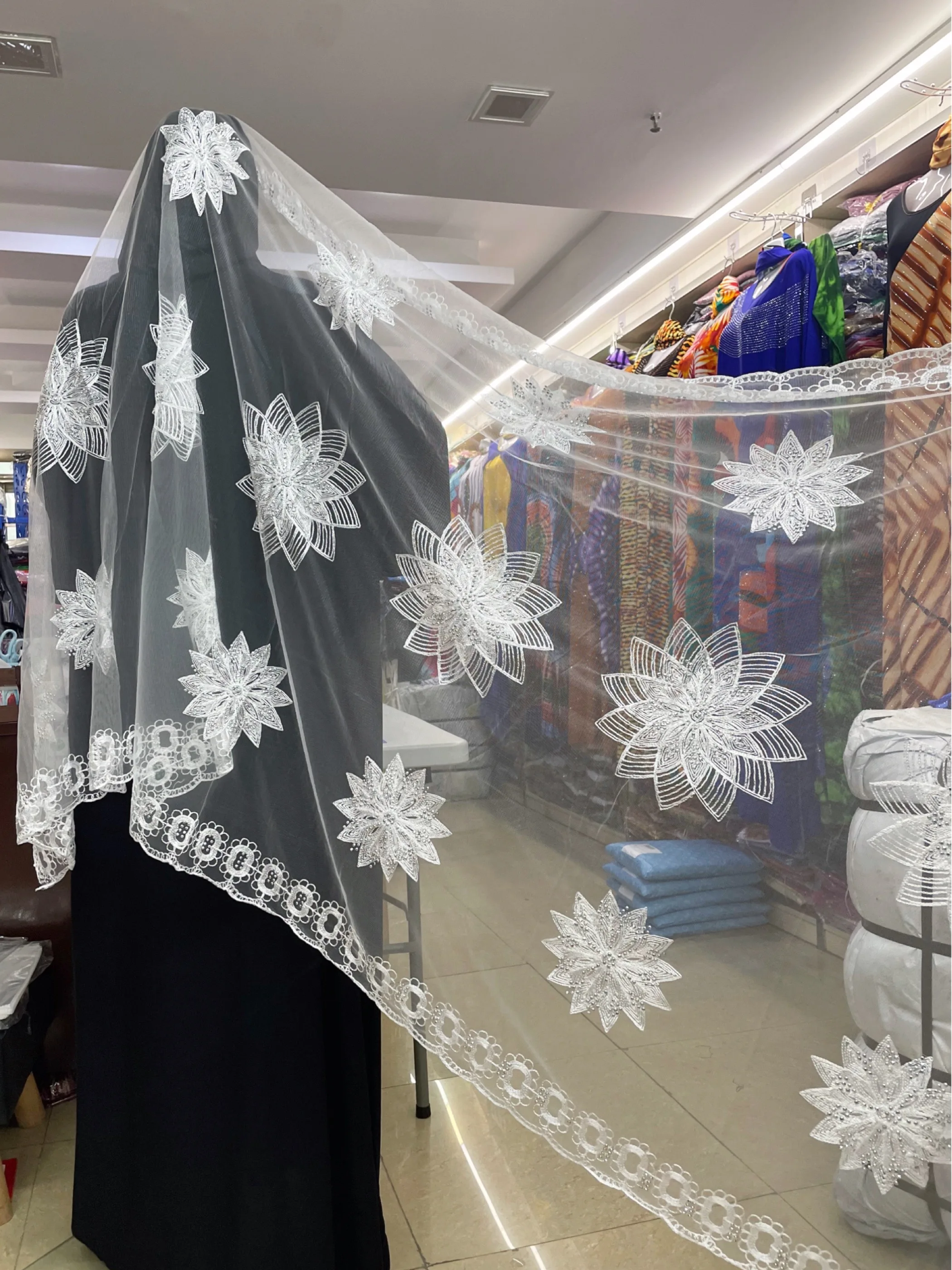 イスラム教徒の女性のためのヒジャーブ,女性のスカーフ,アフリカのスカーフ,ドバイの卸売価格,期間限定,特別オファー,ファッション2024
