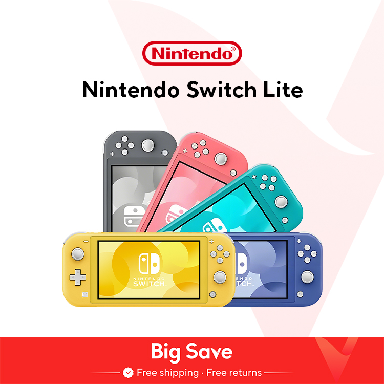 Nintendo Switch Lite Console di gioco portatile Nintendo Switch Archiviazione interna 32G Touch screen LCD da 5,5 pollici Bluetooth 4.1 Coral