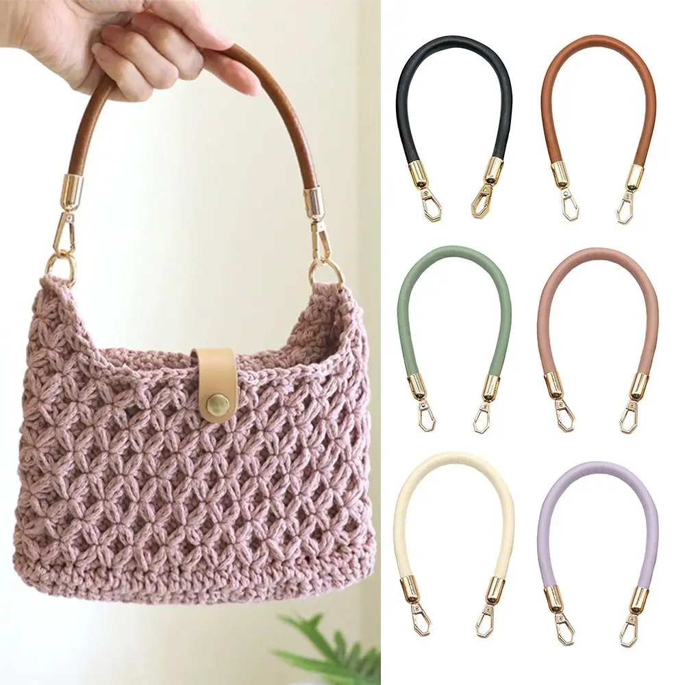 40CM PU Leather Bag Belt Gold Chain Buckle Handle Handbag Strap Women's Bag Handles Shoulder Bag Straps Replacement Accessories