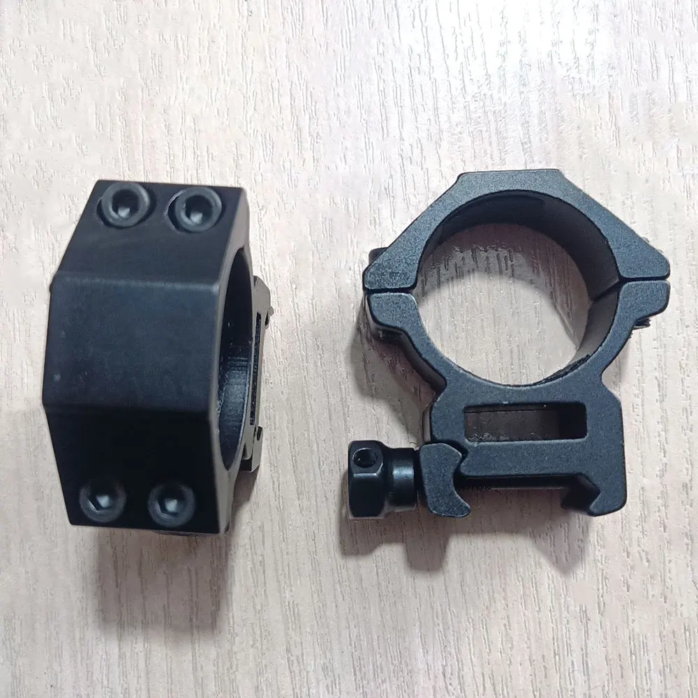 2PCS Hunting Rifle Scope Mount Ring for Dia 25.4mm 30mm Tactical Scopes Flashlight 11mm 20mm Picatinny Rail Mount Accessories
