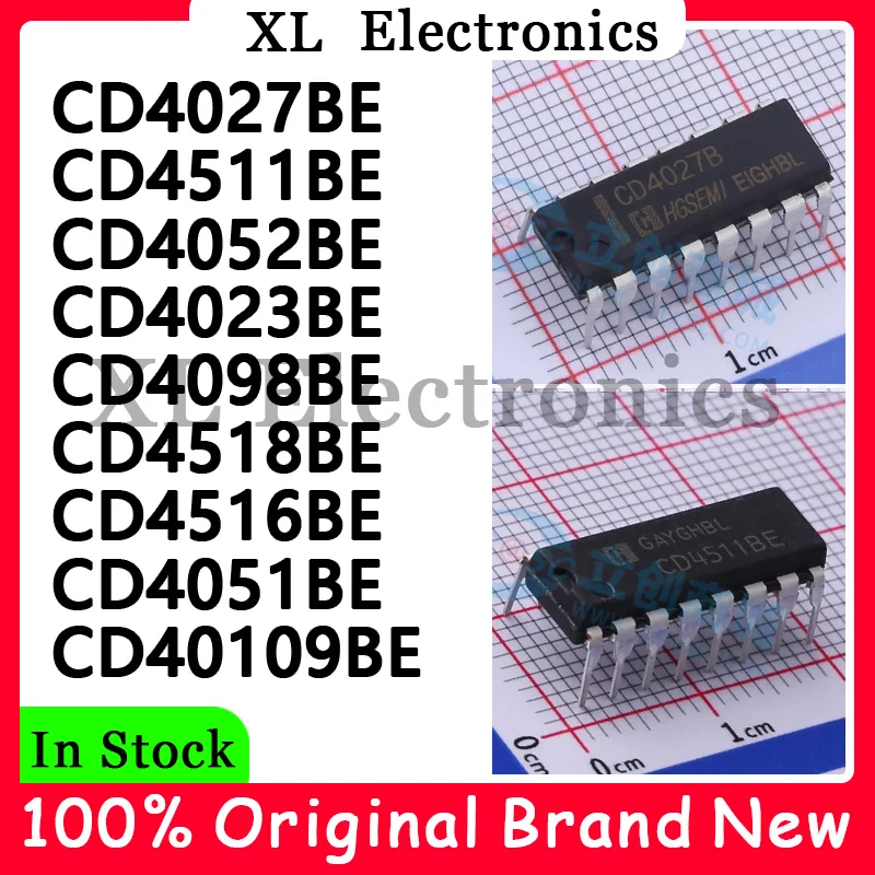 CD4023BE CD4027BE CD4051BE CD4052BE CD4098BE CD4511BE CD4516BE CD4518BE CD40109BE Nuevo Original