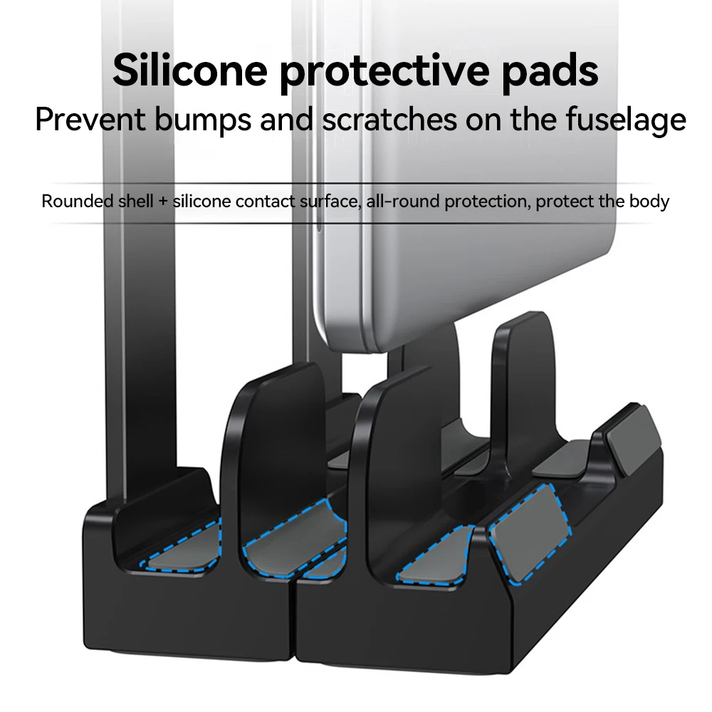 Foldable Laptop Stand Notebook Computer Holder Accessories for Macbook iPad Tablet Phone Storable Holder Dual use adjustable