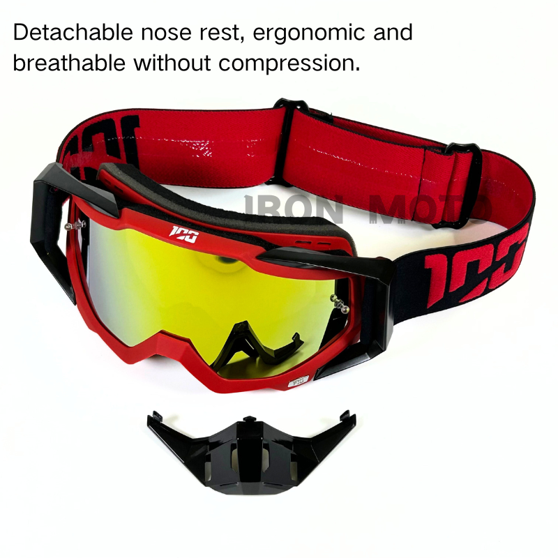 オートバイヘルメットゴーグル男ダートバイク MX ゴーグル HD レンズモトクロスメガネ ATV モトバイクアイウェアサイクリングサングラス保護