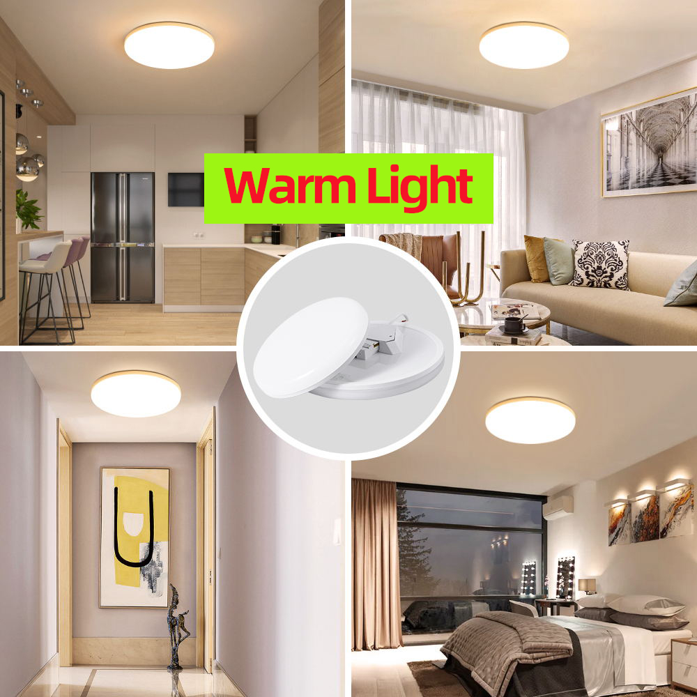 Moderne Deckenleuchte LED-Deckenleuchte 15W 20W 30W 50W LED-Deckenleuchte für Wohnzimmer Schlafzimmer Küche Innenbeleuchtungskörper