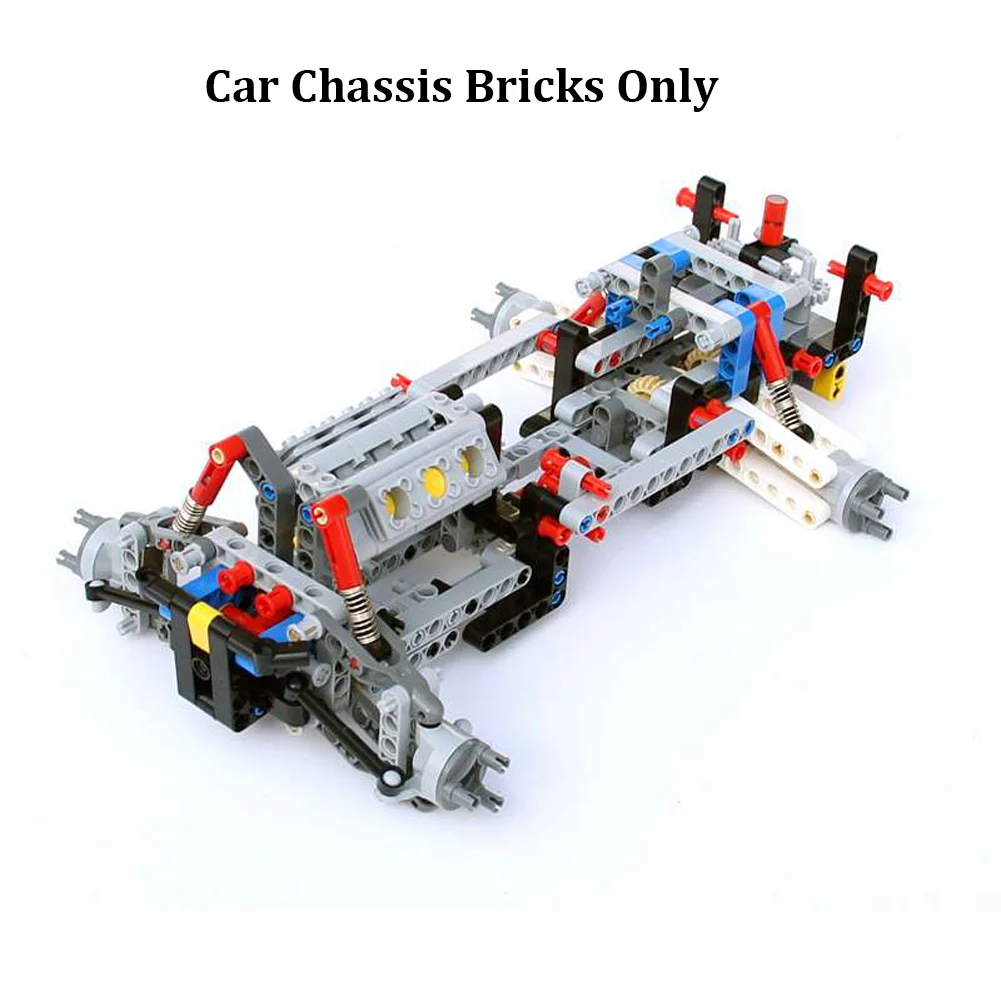 2WD 2 Bánh Kỹ Thuật Xe Khung Xe Viên Gạch Treo Chấn Động Hồng Ngoại Điều Khiển Từ Xa Reciever L Servo Mộc PF Bộ Dụng Cụ