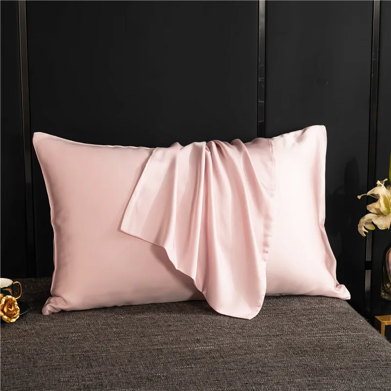 Dâu Tằm Tự Nhiên Lụa Áo Gối Màu Bao Gối Chăn Ga Gối Ngủ Gối 50X70 Gối Bao