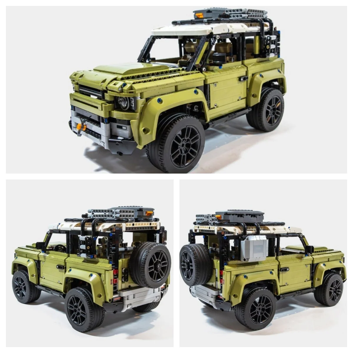 2025 Technische Land Off-road Defender Sportwagen Bausteine Set 2573PCS Modell MOC Fahrzeug Spielzeug Ziegel für Jungen erwachsene Geschenke