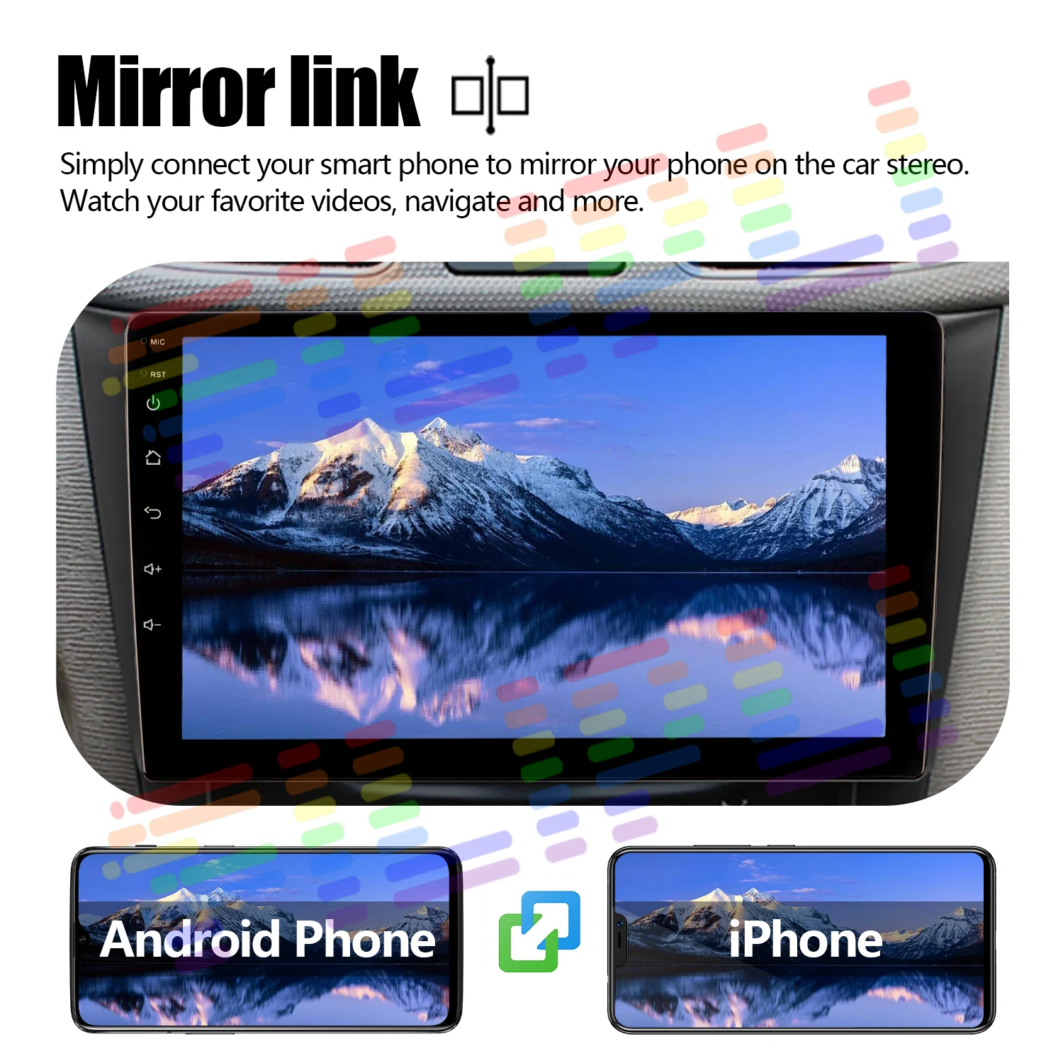 Android12 2Din เครื่องเสียงรถยนต์ขนาด7นิ้ว9นิ้ว10นิ้ว, เครื่องเล่นมัลติมีเดียรถยนต์สำหรับฮุนไดโตโยต้านิสสันเกีย