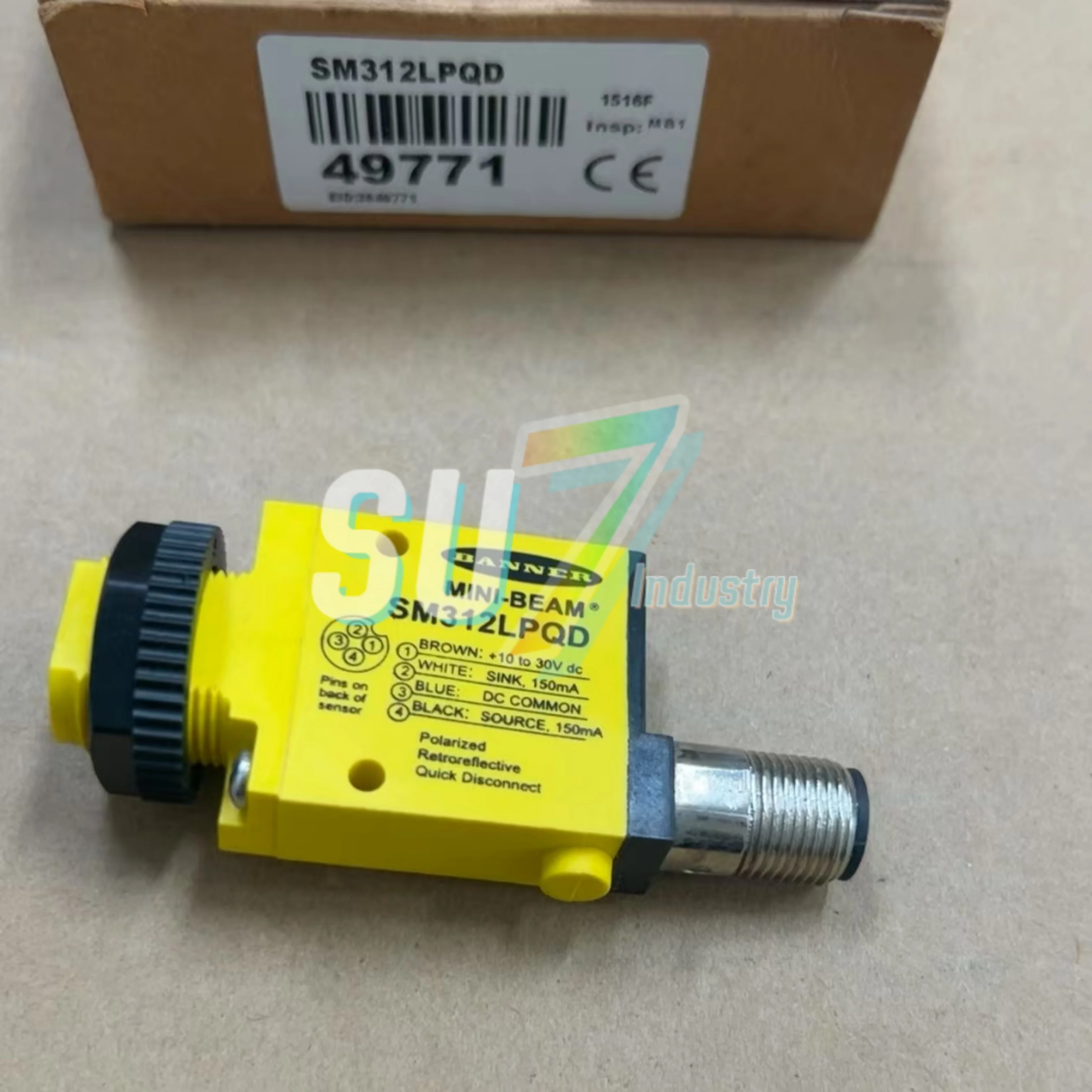 SM312CV2    SM312LPQD      New In warehouse     Photoelectric Sensor