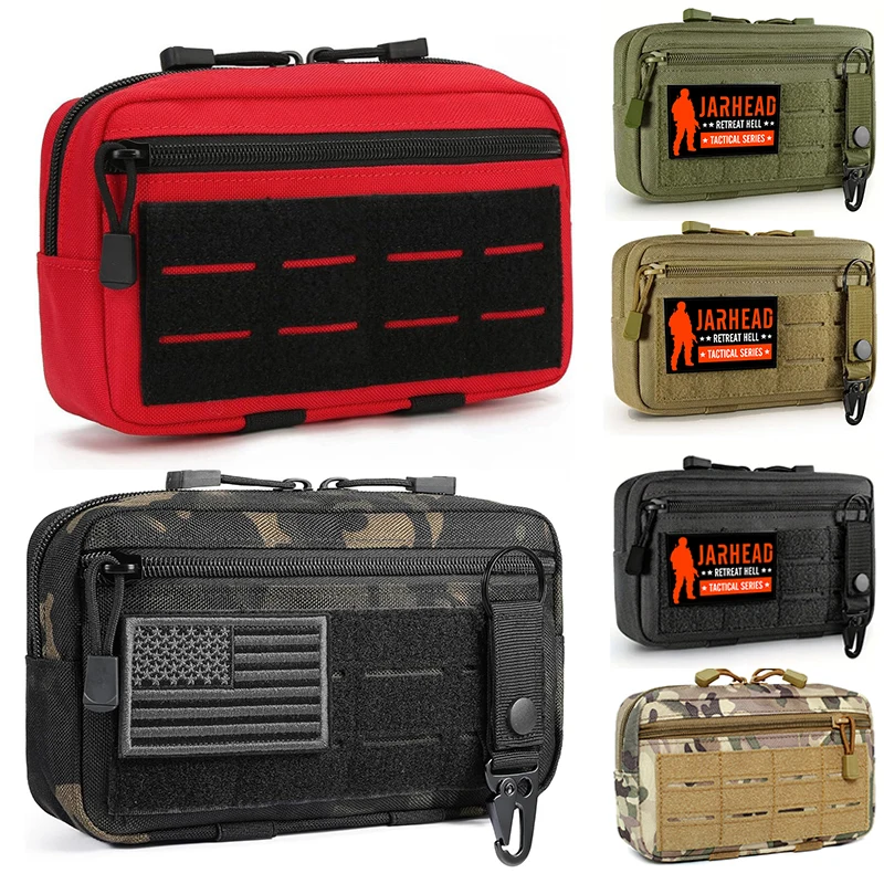 Taktische Molle EDC Tasche Outdoor Erste Hilfe Kit Tasche Taille Pack Notfall EMT Utility Tool Tasche Jagd Tasche Für Jagd Wandern