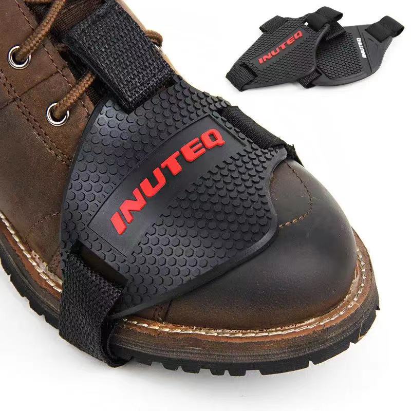 Copriscarpe per cambio moto Copriscarpe per stivali in gomma leggera e durevole Accessori per motociclette da guida regolabili