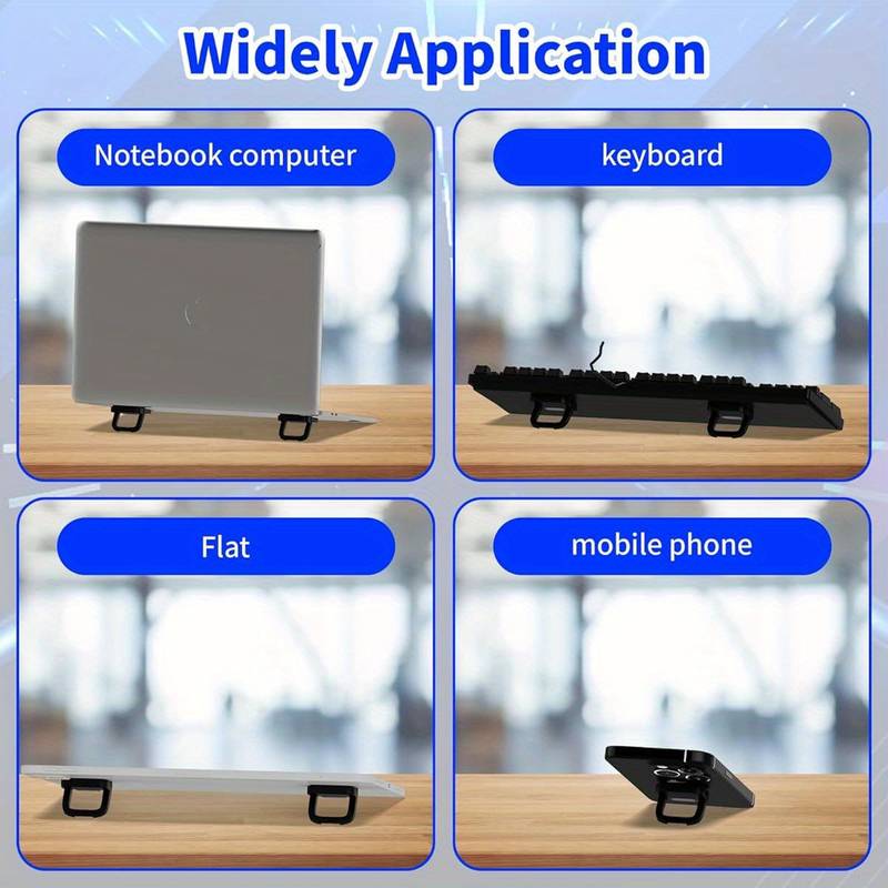 2 stks/set Laptop Stand voor Computer Toetsenbord Stand Riser Mini Draagbare Laptop Stands voor Notebook