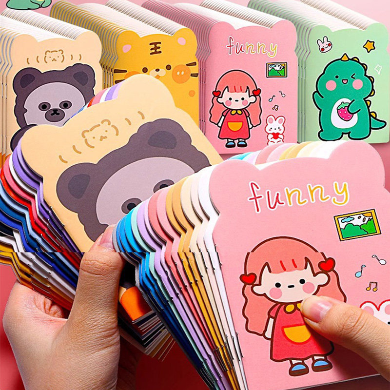 20pcs การ์ตูนน่ารัก Mini Notebook แบบพกพาขนาดเล็ก Note Diary เด็ก Pocket Book รางวัลหนังสือเล่มเล็ก