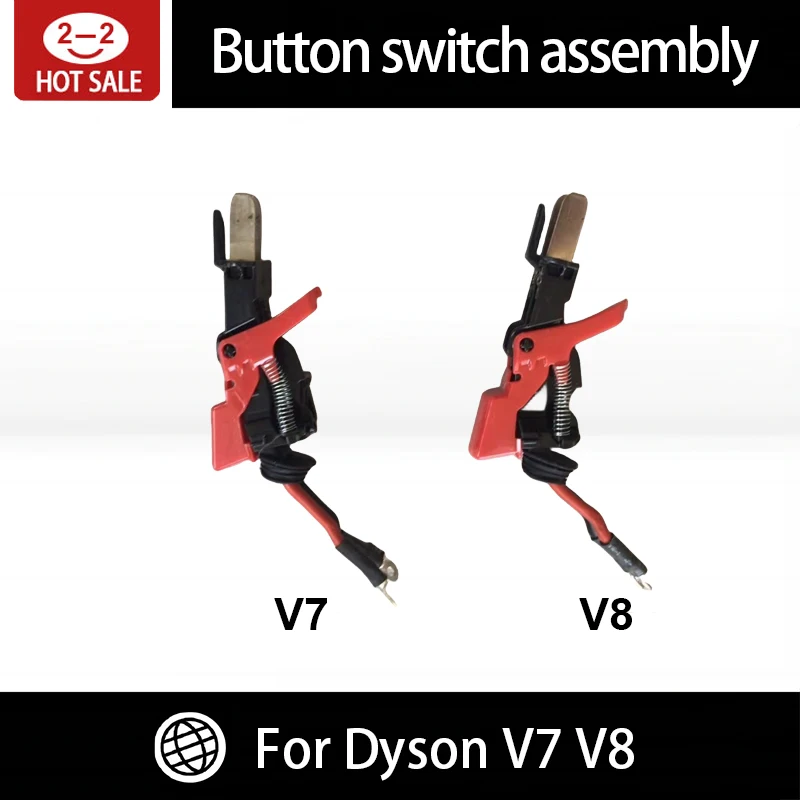 Original para Dyson V7 V8 conjunto de interruptor de aspiradora repuestos de aspiradora reemplazar accesorios