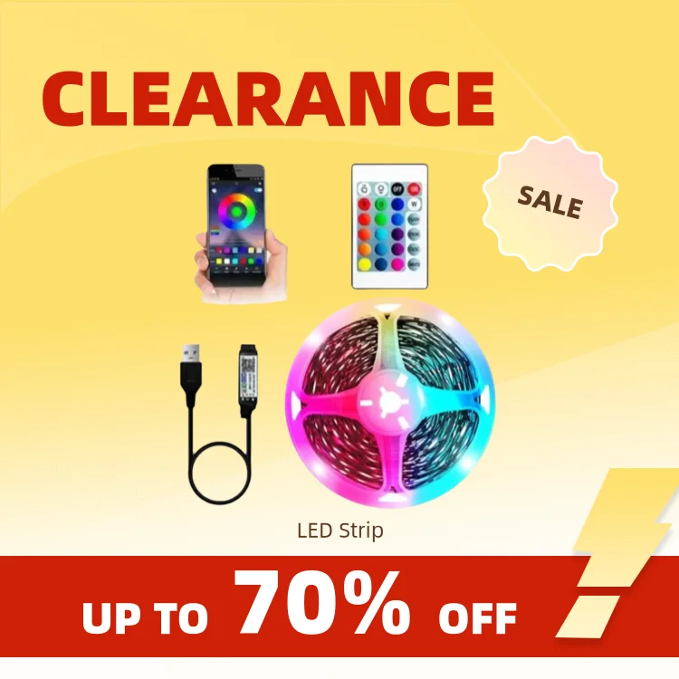 Światła LED Clearance_Smart do sypialni, sterowanie aplikacją BT LED, możliwość samodzielnego tworzenia wielu kolorów na jednej linii, światła LED zmieniające kolor Mu