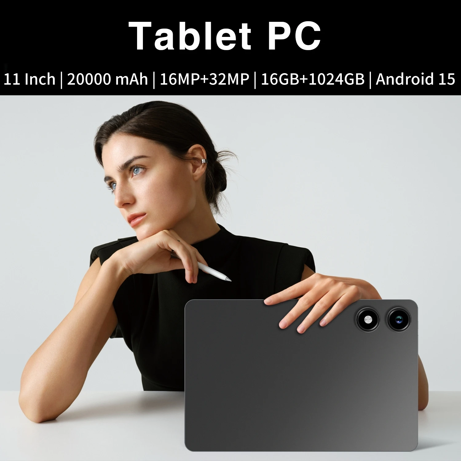 2025 Original Global Version S7 Pro Snapdragon 8Gen3 Android 15 Tablet 11 Inch 16GB+1TB 20000 mAh 5G Dual SIM wifi GPS Tables PC