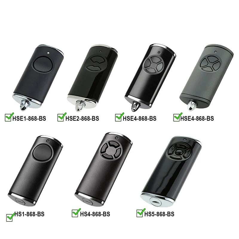 HORMANN Remote Control 868MHz Bs Series HS4 HSE4 HSE2 HS1 HS5 HSE1 HSP4 HSS4 HSP4 HSD2 868 BS Garage Door Opener Remote Control