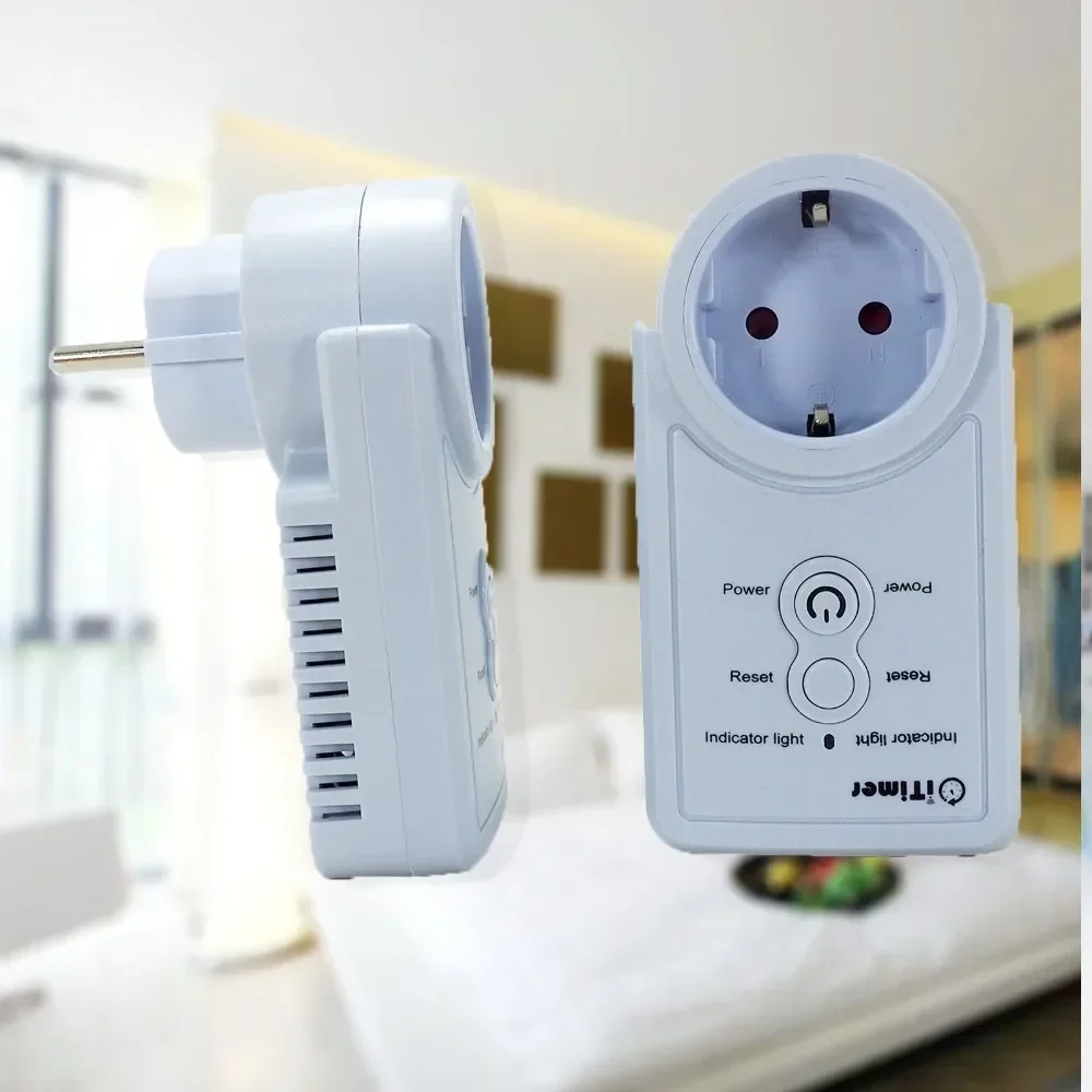 V106 10A UE GSM toma de corriente interruptor de Control remoto enchufes inteligentes salida SMS automatización del hogar ruso