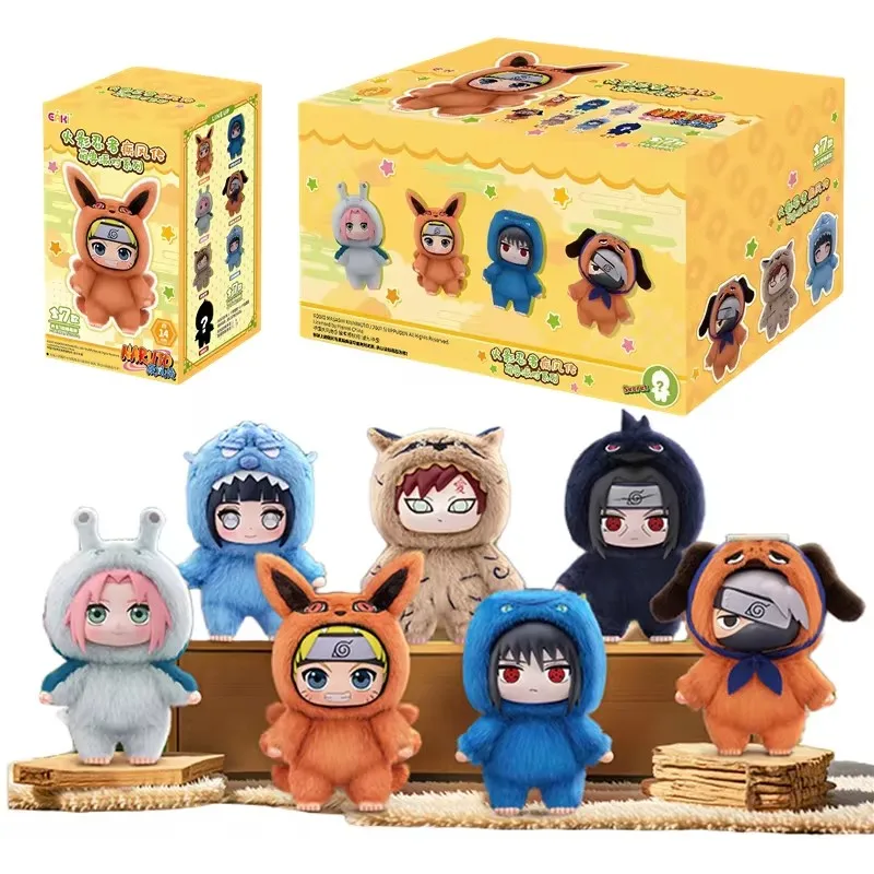 2026 Oryginalna Naruto EAKI Blind Box, Naruto Shippuden Party Doll, Toy Blind Box, Piękne zabawki wisiorek, Prezent urodzinowy dla dzieci