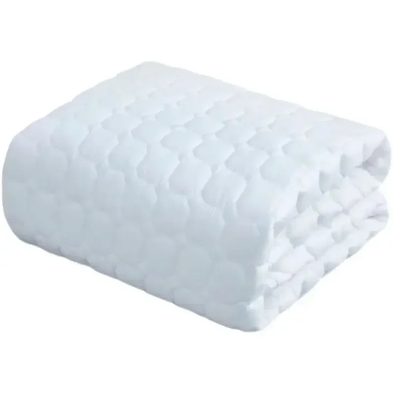 Colchón de algodón antibacteriano, estera antideslizante, colchón fino de Hotel, almohadilla protectora, cama de dormitorio de estudiantes, acolchado de algodón, transpirable