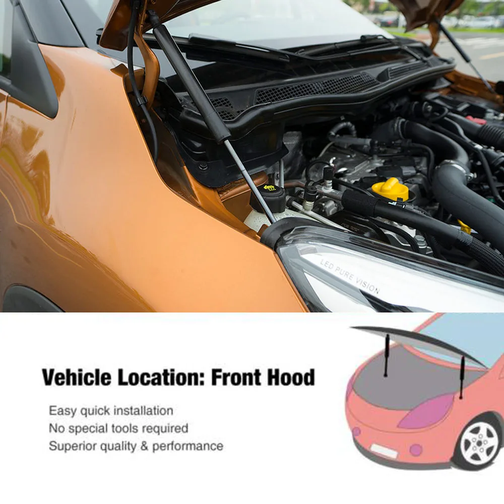 Hood Struts For Toyota Yaris Cross XP210 2020-2024 Front Bonnet Modify Lift Support Shock Dampers Spring Piston Rods