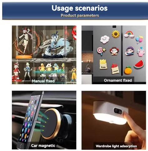 Universelle Metallplatte für magnetische Telefon-Autohalterung mit Kleber (kompatibel mit magnetischen Halterungen)
