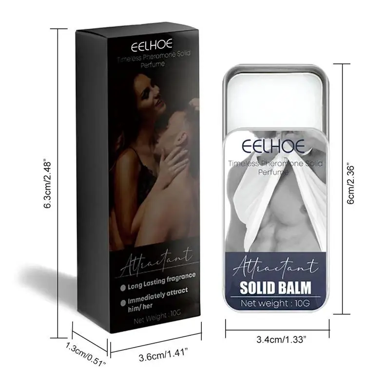 Perfumes For Men Solid Perfume Pheromone Cologne For Home Perfume Solid Balm For Men Portable Solid Balm Perfume