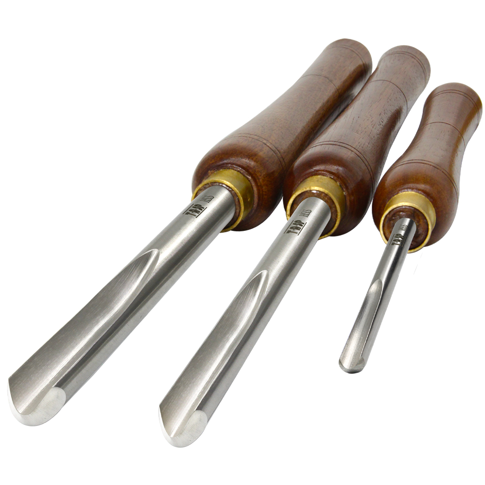 TASP HSS ไม้สิ่วแกนชาม Gouge Woodturning เครื่องมือเครื่องกลึงอุปกรณ์เสริมวอลนัท Handle สําหรับงานไม้งานอดิเรก