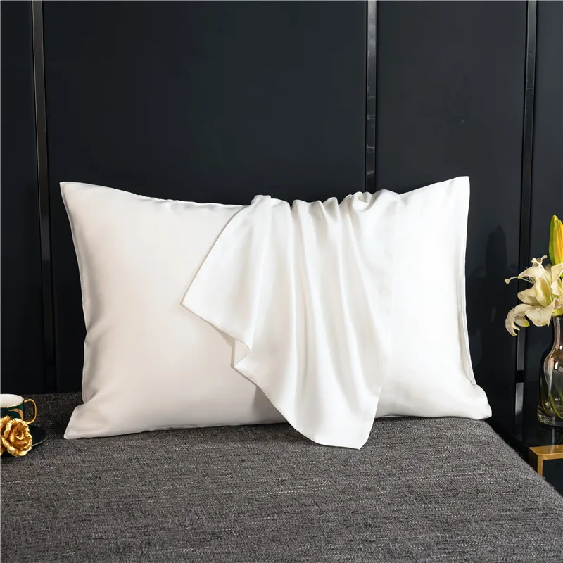 Dâu Tằm Tự Nhiên Lụa Áo Gối Màu Bao Gối Chăn Ga Gối Ngủ Gối 50X70 Gối Bao