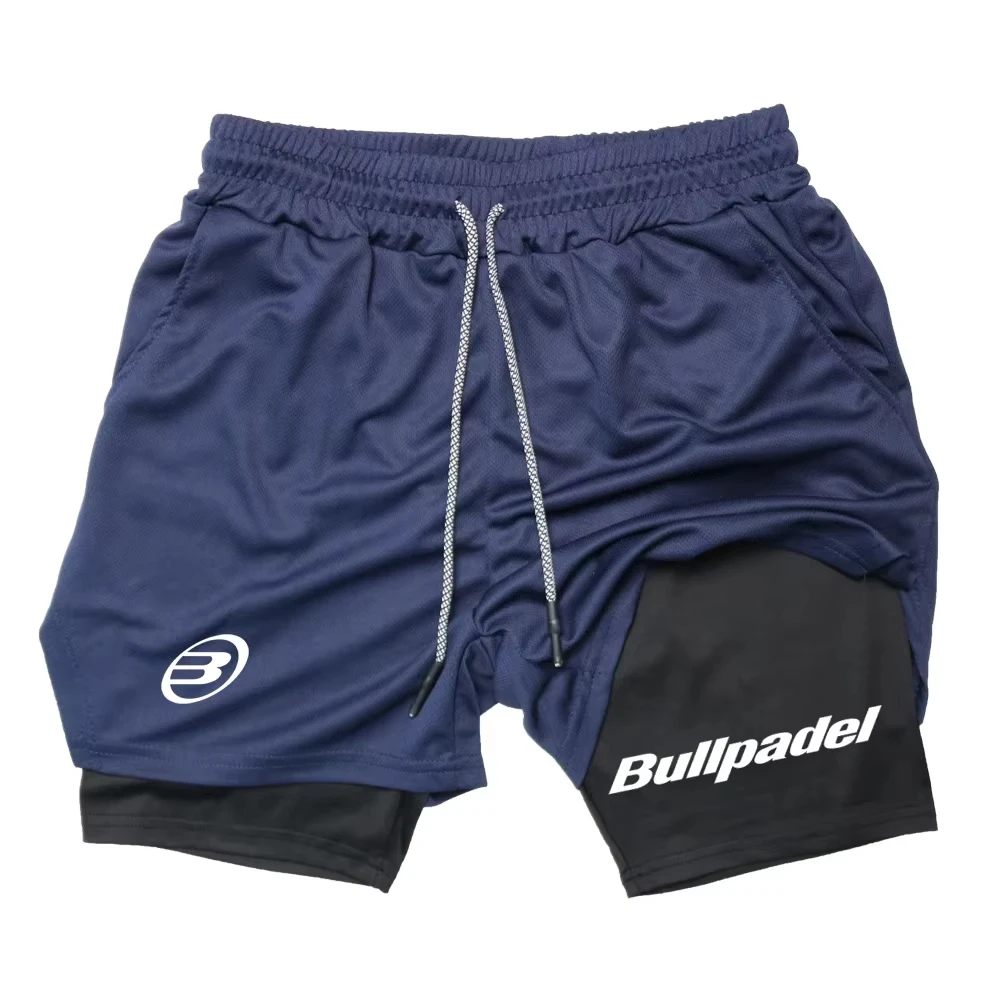 新しいメンズ Padel スポーツショーツ夏の男性通気性テニスショーツ速乾性バドミントンズボン屋外ランニングスポーツウェア