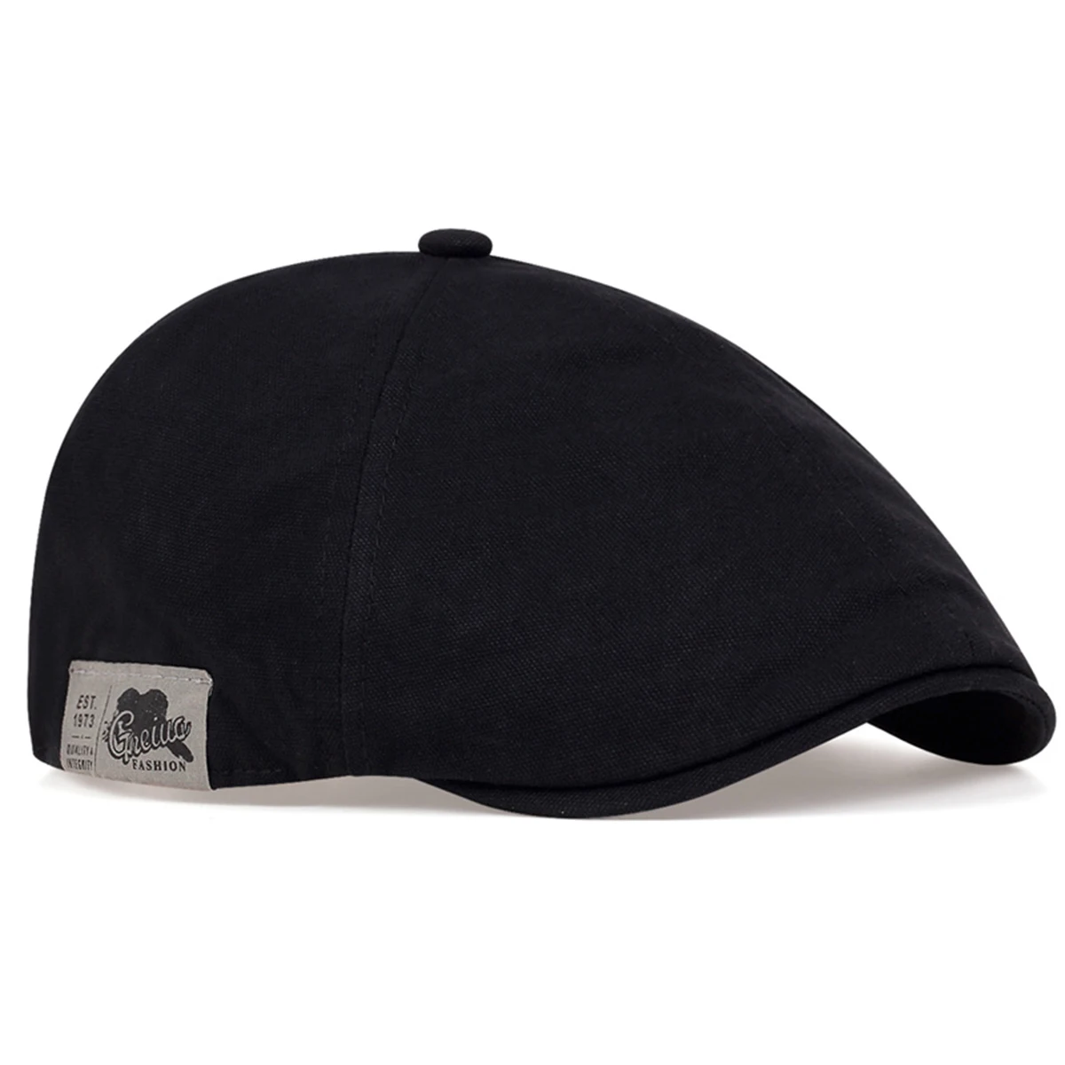 Gorras de vendedor de periódicos con letras laterales para hombres, sombreros de pintores británicos, gorra plana ajustable, boinas de Hip Hop, gorra con visera, primavera y otoño