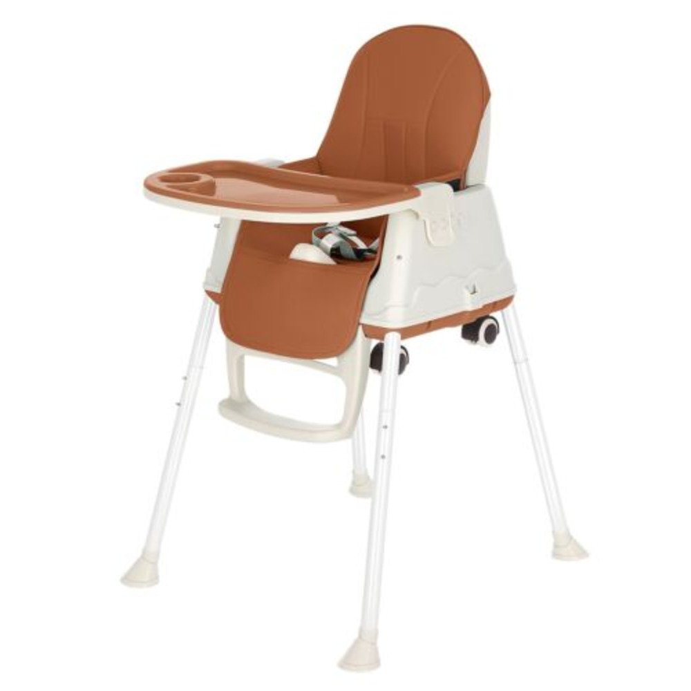 3 In 1 Portable Baby High Chair Height Adjustable Highchair Toddler Feeding Seat